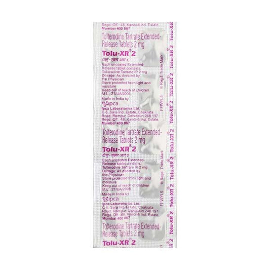Tolu XR 2mg Tablet 10'S