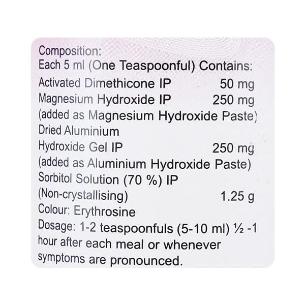 Pantop MPS SUGAR FREE MINT FLAVOUR Syrup 200ml