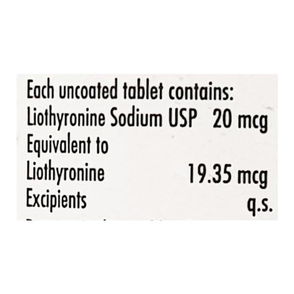 LINORMA T3 20mcg Tablet 100's
