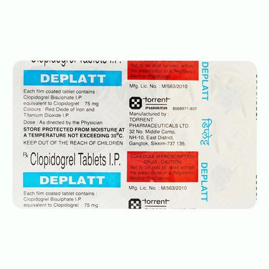 Deplatt 75mg Tablet 15'S