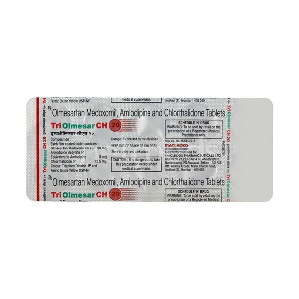 Triolmesar CH 20mg Tablet 10'S