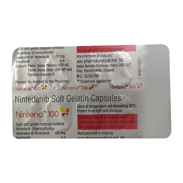 NINTENA 100 Soft Gelatin Capsule 10's