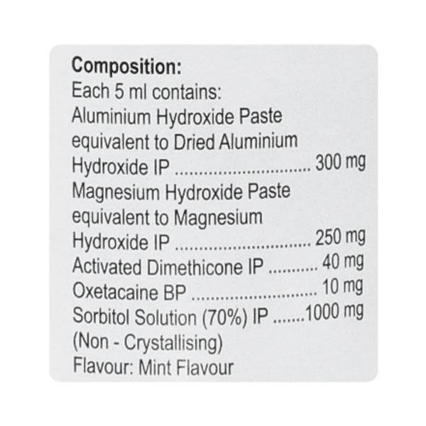 DIOVOL LA SUGAR FREE MINT FLAVOUR Suspension 200ml