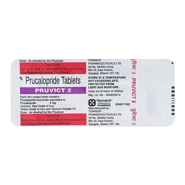 Pruvict 2mg Tablet 10'S