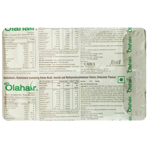 OLAHAIR NEW + Tablet 10's