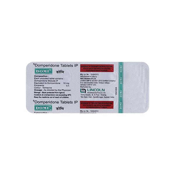 DOMI 10mg Tablet 10's