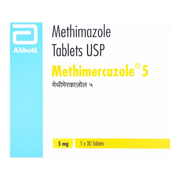 METHIMERCAZOLE 5mg Tablet 30's