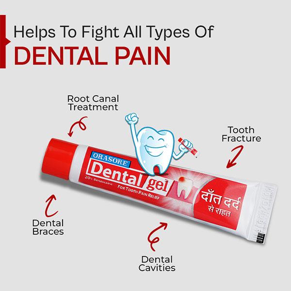 Orasore Dental Gel 10gm