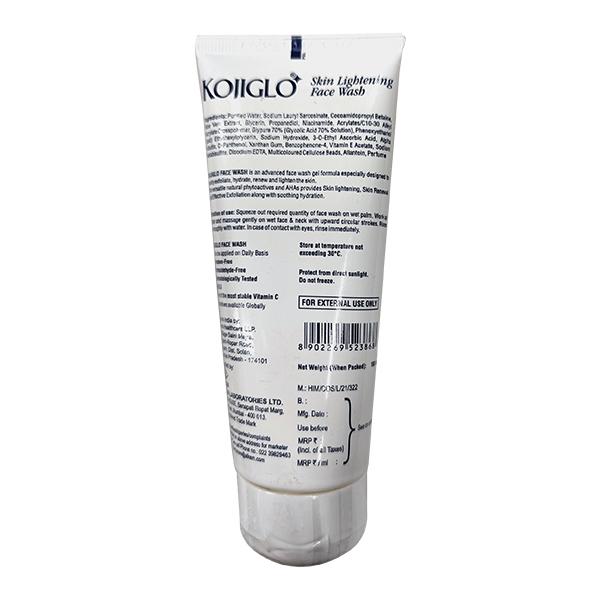 KOJIGLO SKIN LIGHTENING Face Wash 100ml