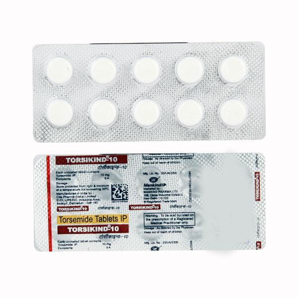 Torsikind 10mg Tablet 10'S