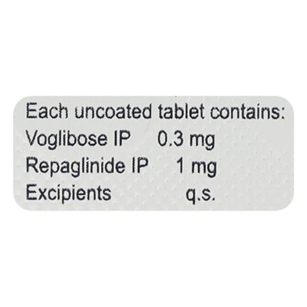 VOGLINORM R 1 Tablet 10's