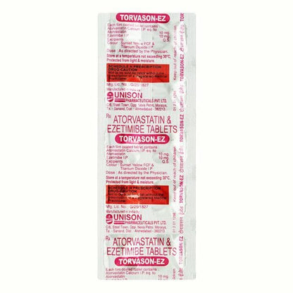 Torvason EZ 10/10mg Tablet 10'S