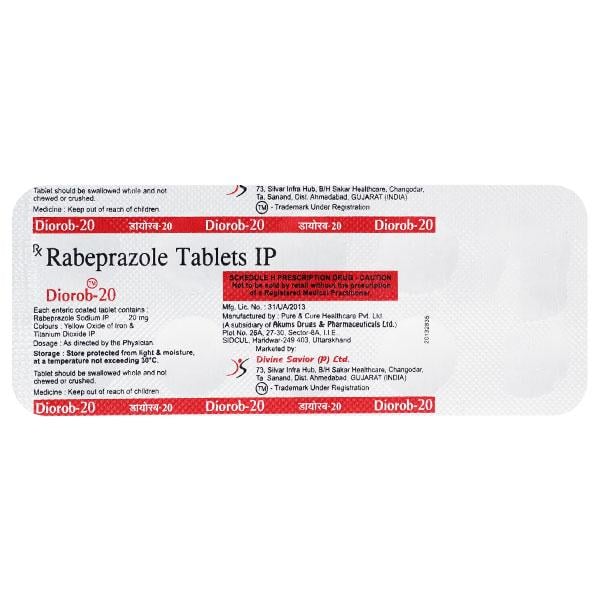 DIOROB 20 Tablet 10's