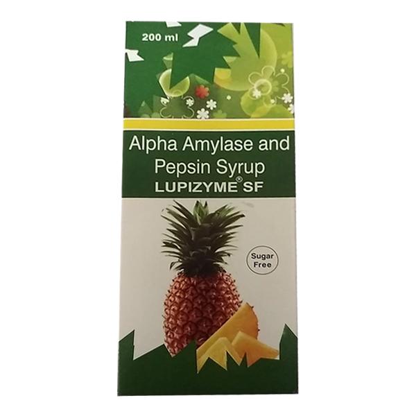 LUPIZYME SF PINEAPPLE FLAVOUR Syrup 200ml