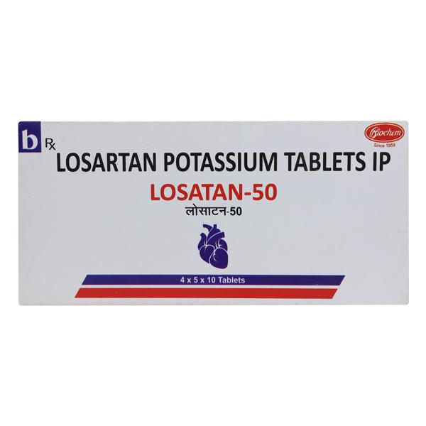 Lostan 50mg Tablet 10'S