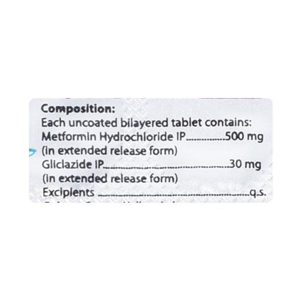 GLIZID M XR 30 Tablet 10's
