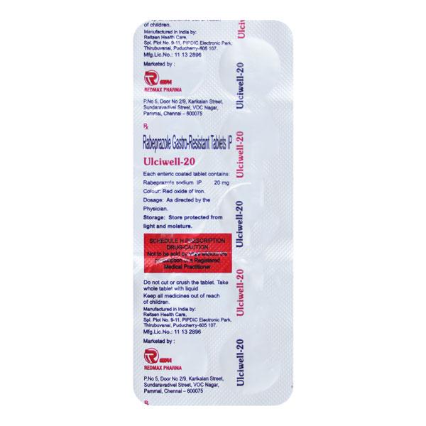 ULCIWELL 20 Tablet 10's