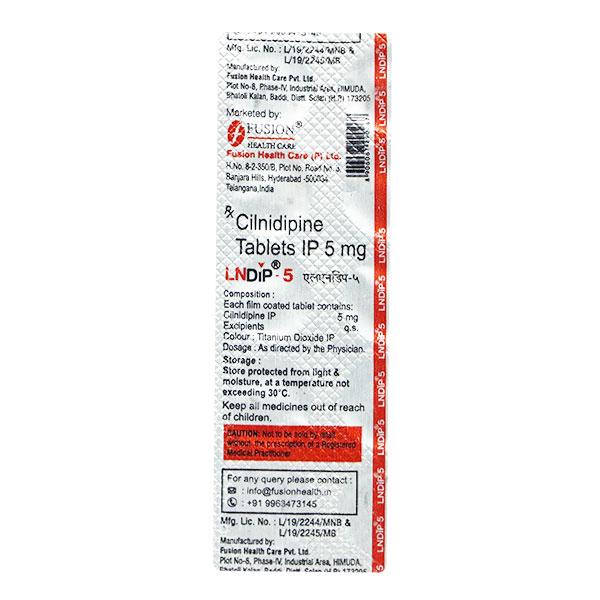 Lndip 5Mg Tablet 10's