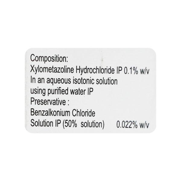 Xylomist 0.1% Nasal Drops 10ml