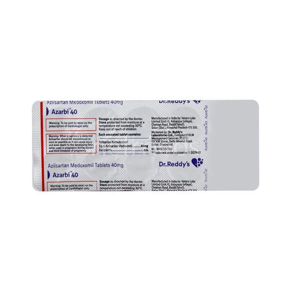 Azarbi 40mg Tablet 10'S