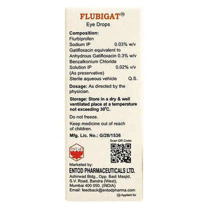 FLUBIGAT EYE DROPS 5ML