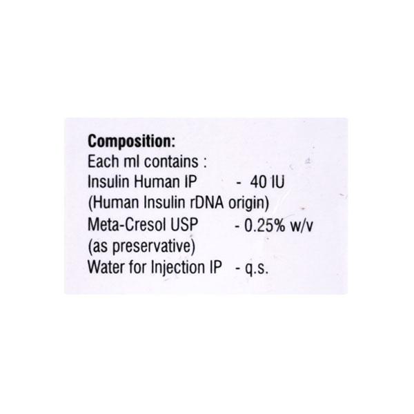 Equisulin R 40IU Injection 10ml