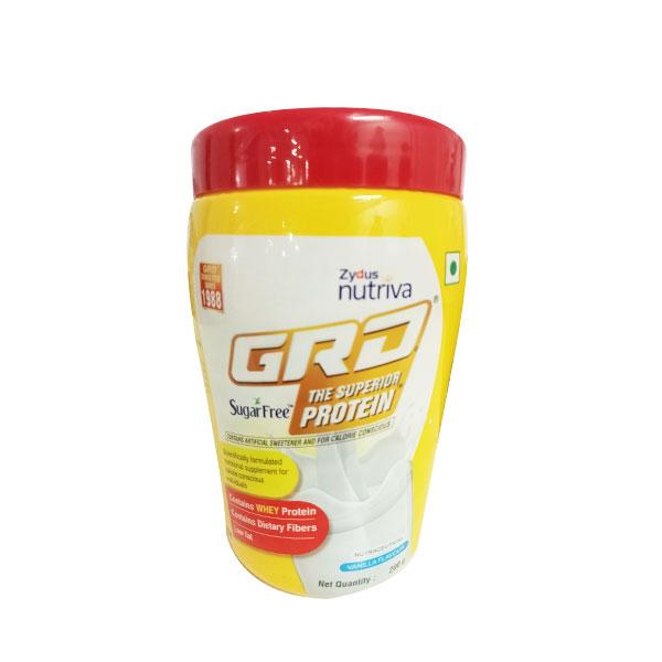 GRD THE SUPERIOR PROTEIN SUGAR FREE VANILLA FLAVOUR Powder 200gm