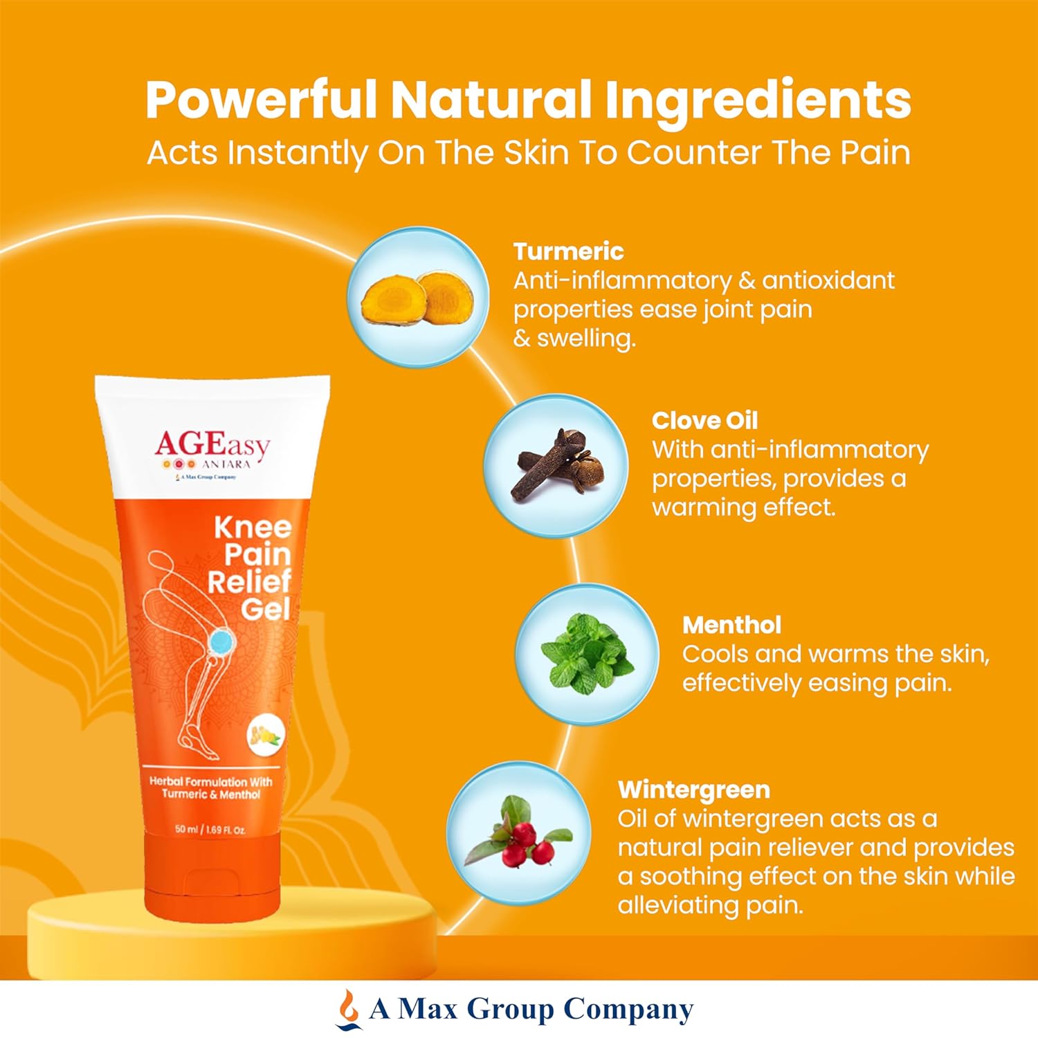 AGEasy Pain Relief Gel (Pack 2)