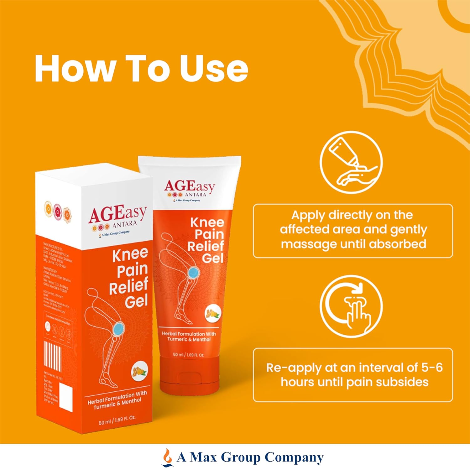 AGEasy Pain Relief Gel (Pack 2)