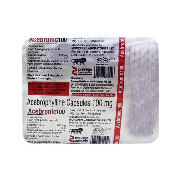 ACEBRONIC 100 Capsule 10's