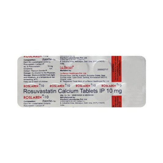 Roslaren 10mg Tablet 10'S