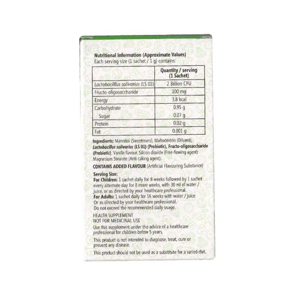 TEP AD VANILLA FLAVOUR Sachet 15's