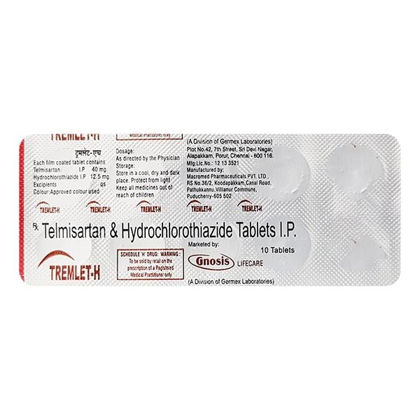 TREMLET H Tablet 10's