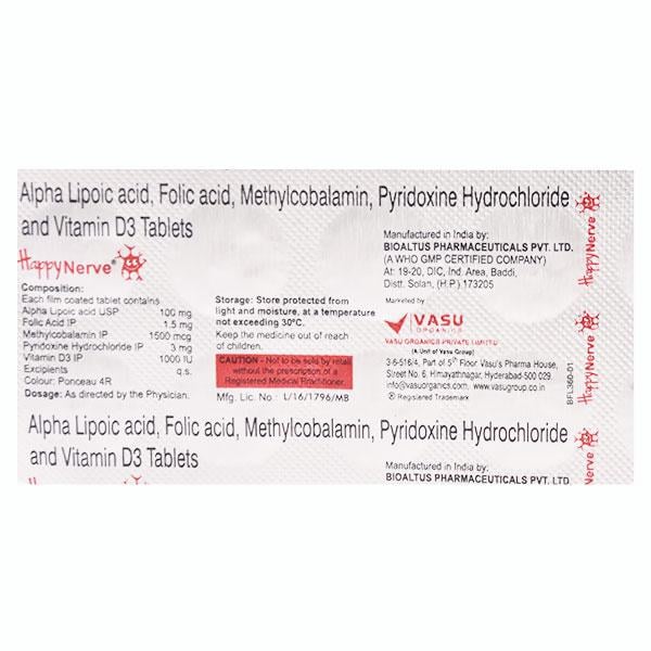 HAPPYNERVE Tablet 10's