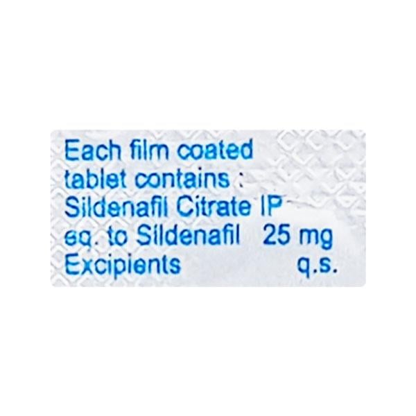 Penegra 25mg Tablet 4'S