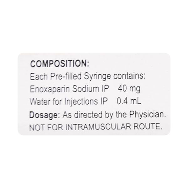 Macparin 40mg Injection 0.4ml