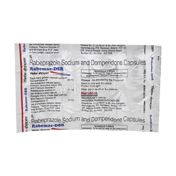 Rabemac DSR Capsule 10'S