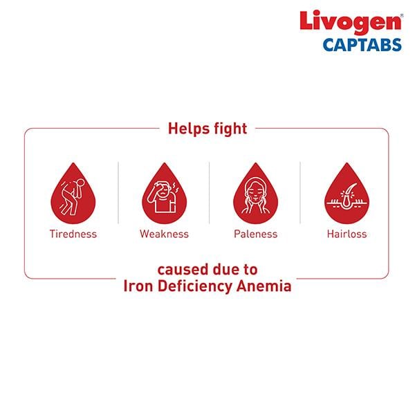 Livogen Captab Tablet 15'S
