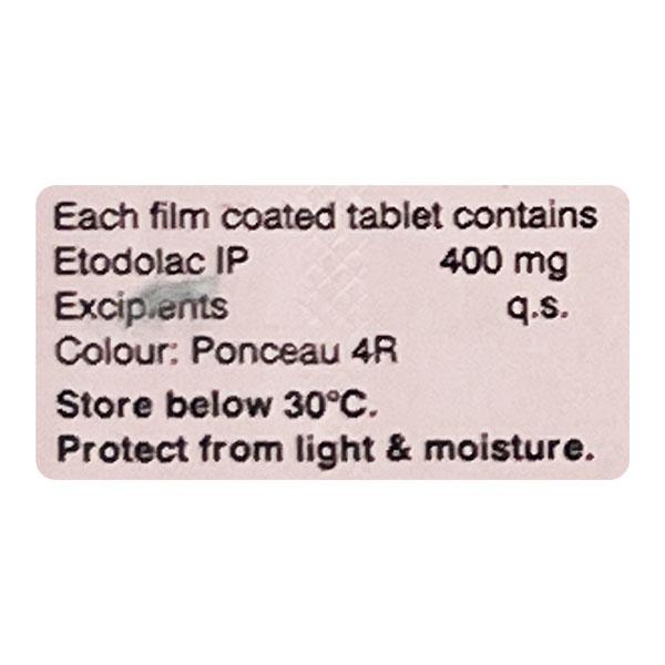 Etofree 400mg Tablet 10'S