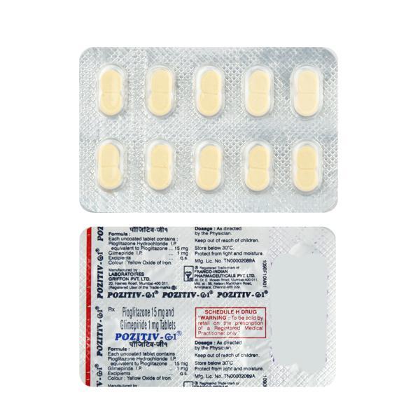 Pozitiv G 1mg Tablet 10'S