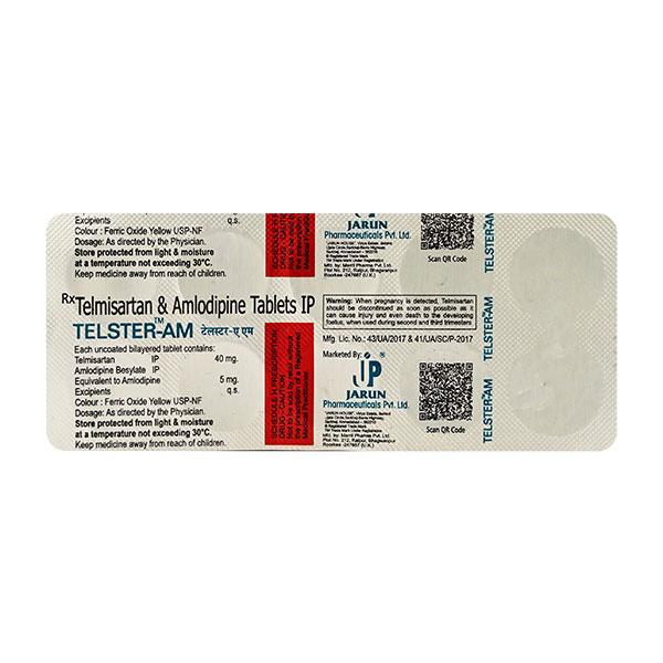 Telster Am 40Mg Tablet 10's