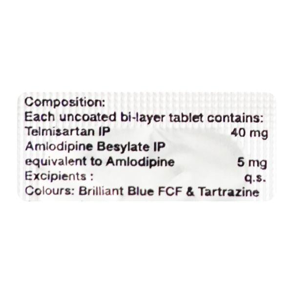 Telvas AM 40mg Tablet 10'S