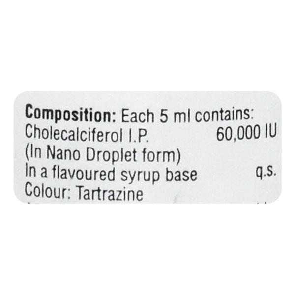 BON DK Shot 60000IU Sugar Free Oral Solution 5ml
