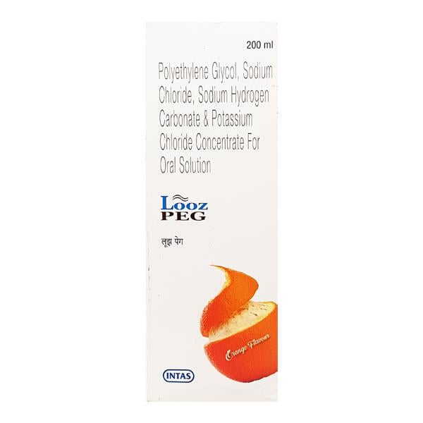 Looz Peg Orange Flavour Oral Solution 200ml