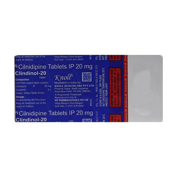 CLINDINOL 20 Tablet 10's