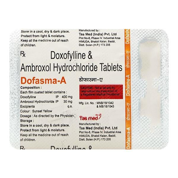 DOFASMA A Tablet 10's
