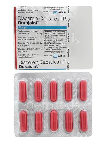 Durajoint 50mg Capsule 10'S