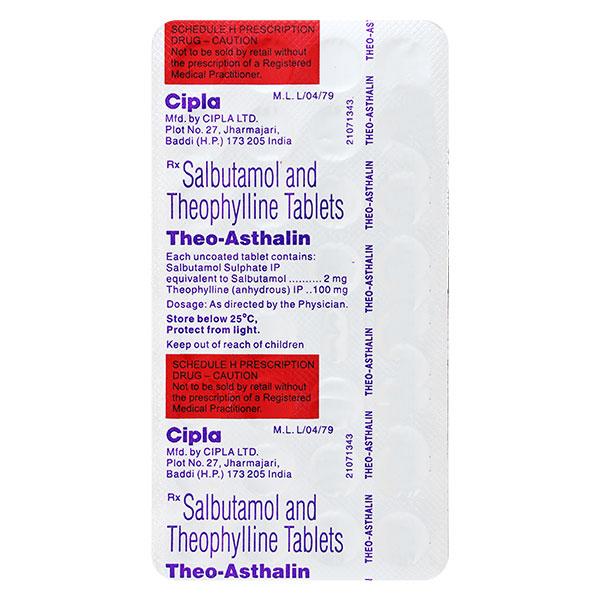 Theo Asthalin Tablet 30'S