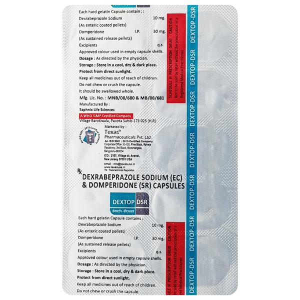 DEXTOP DSR Capsule 10's