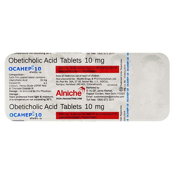 OCAHEP 10mg Tablet 10's